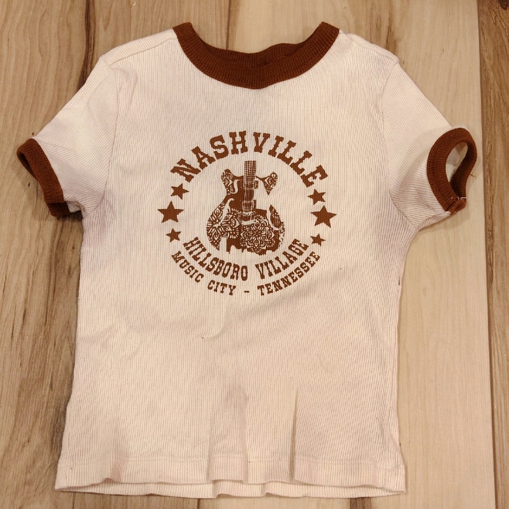 Women's Nashville Graphic Baby Tee
